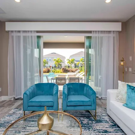 Beautiful Themed Single Home With Private Pool And Game Room Ec0405 Orlando Exterior photo