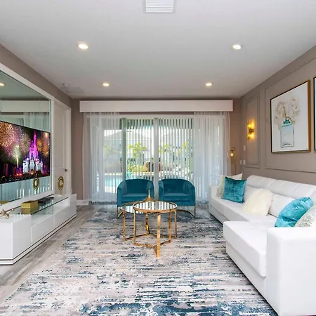 Beautiful Themed Single Home With Private Pool And Game Room Ec0405 Orlando Exterior photo